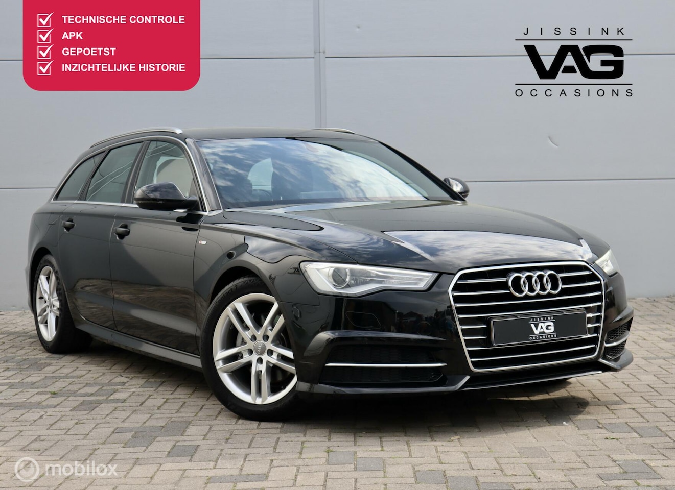Audi A6 Avant - 2.0 TDI S Line Leer Automaat Trekhaak Camera - AutoWereld.nl
