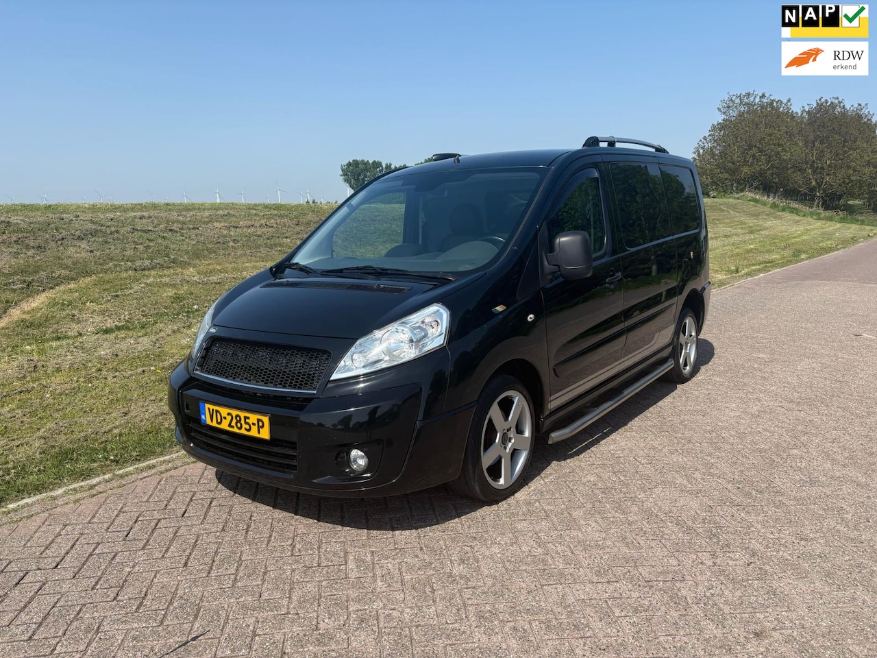 Fiat Scudo - 10 1.6 MultiJet KH1 SX Abarth Leer Stoelverw. Navi Camera PDC Trekhaak Marge - AutoWereld.nl