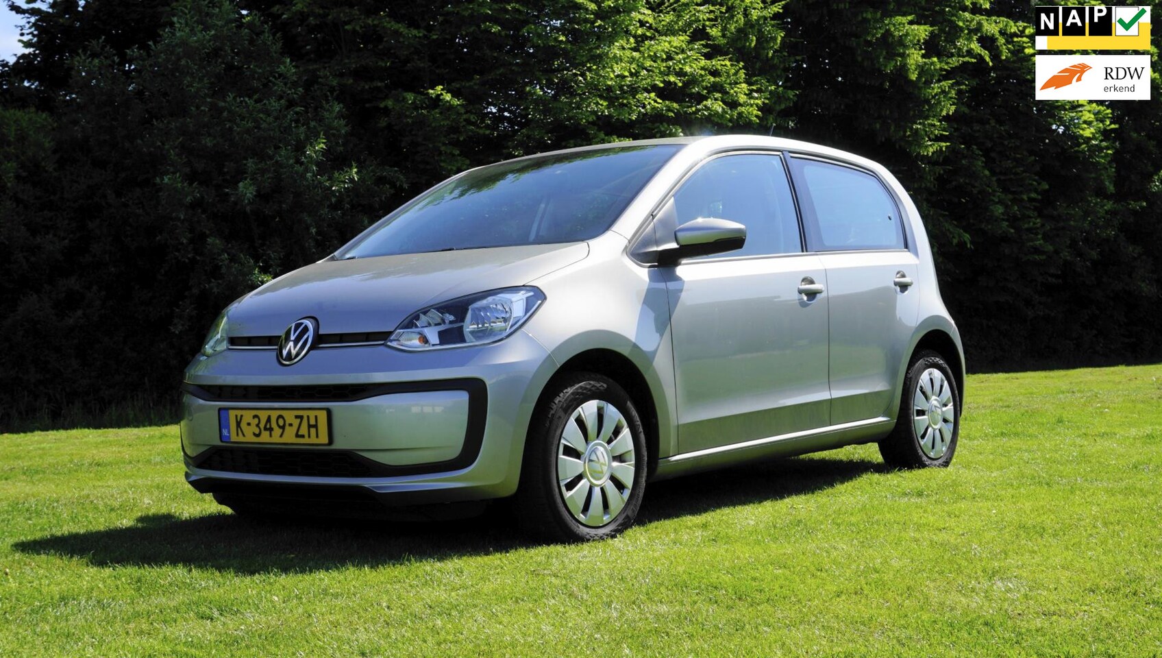 Volkswagen Up! - 1.0 Airco 5 drs Blue tooth - AutoWereld.nl