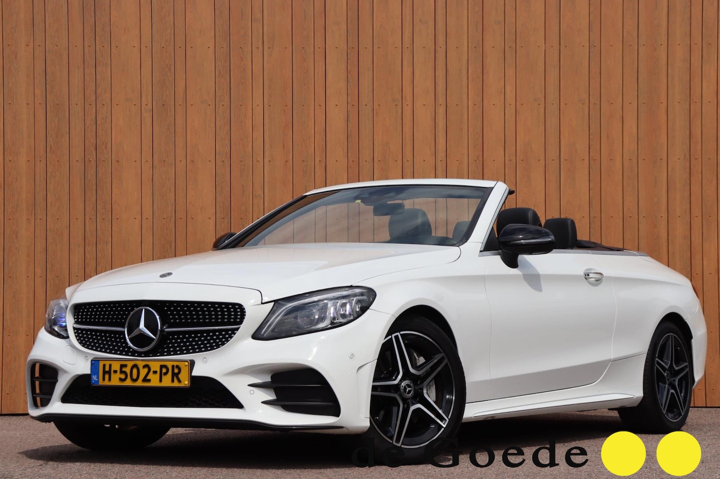 Mercedes-Benz C-klasse Cabrio - 300 AMG Premium Plus Pack org.NL Burmeister head-up lee+el+ventilatie+vw - AutoWereld.nl