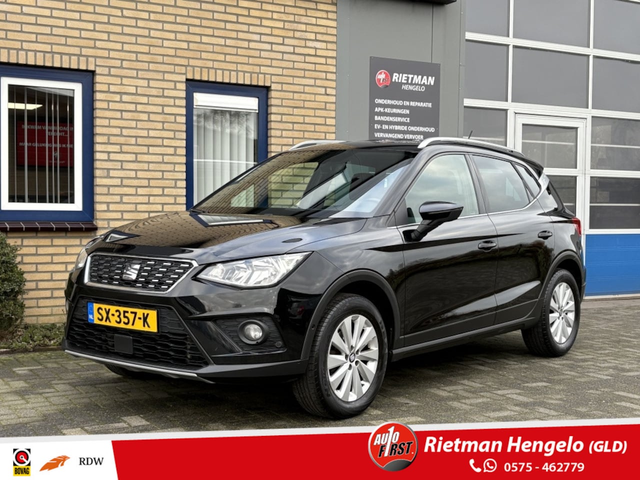 Seat Arona - 1.0 TSI Xc. B. Int. NAVI-CRUISE-AUTOMAAT-CAMERA - AutoWereld.nl