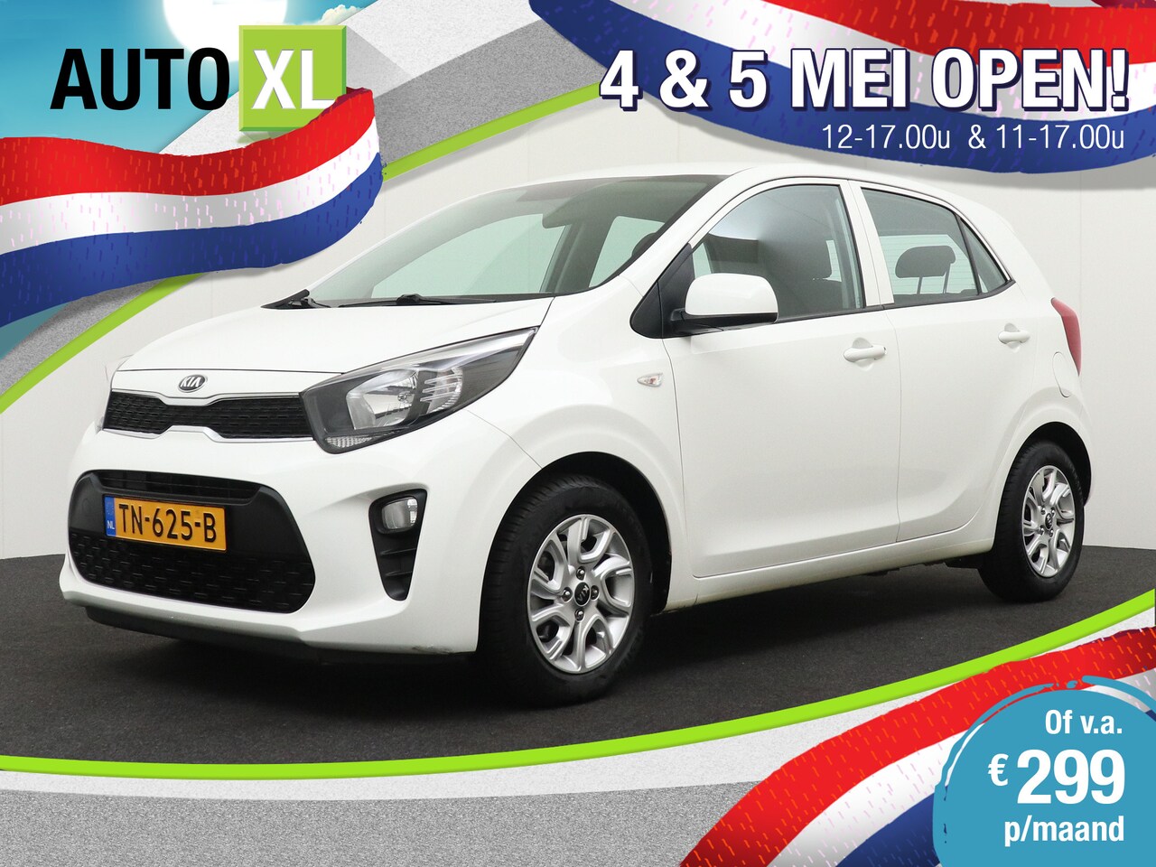 Kia Picanto - 1.0 CVVT ComfortPlusLine Navigator Carplay Navi Camera 14' LMV - AutoWereld.nl