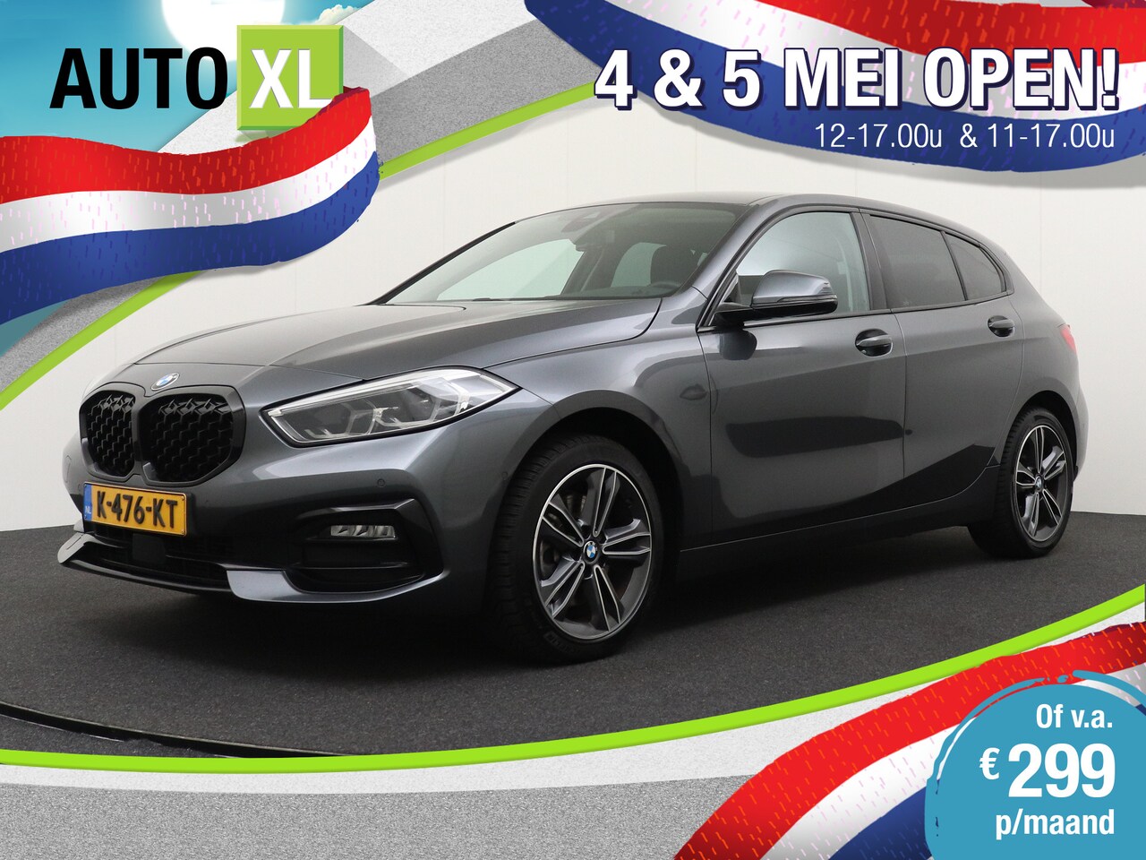 BMW 1-serie - 118i Exe. Sport Line Camera Climate H-Leder/Sportstoelen - AutoWereld.nl