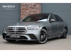 Mercedes-Benz S-klasse - 580 e 4MATIC Lang AMG Line Aut9 | Airmatic | Carbon | Chauffeurspakket | Achterasbesturing