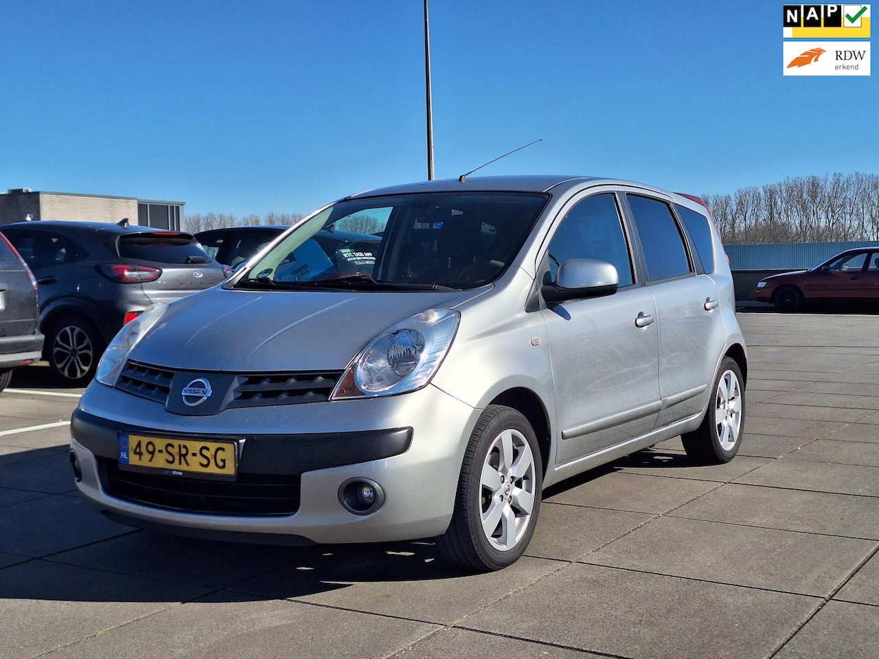 Nissan Note - €2950,-1.6 First Automaat Airco Apk Trekhaak - AutoWereld.nl