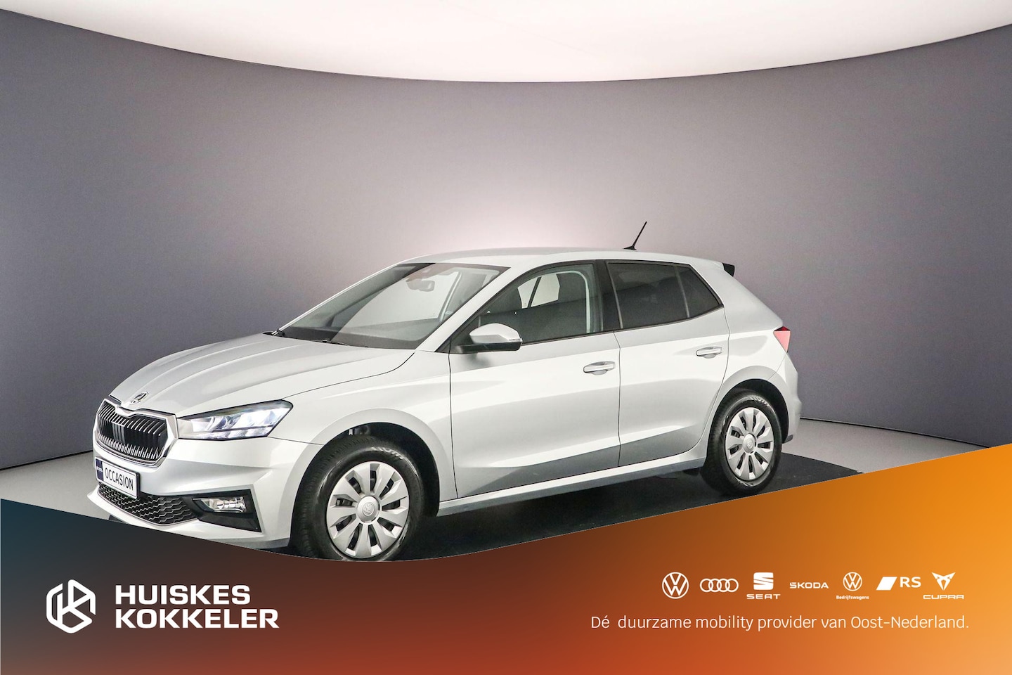 Skoda Fabia - Selection 1.0 TSI 95pk Cruise control, Parkeersensor achter, Airco, DAB, Radio, App connec - AutoWereld.nl