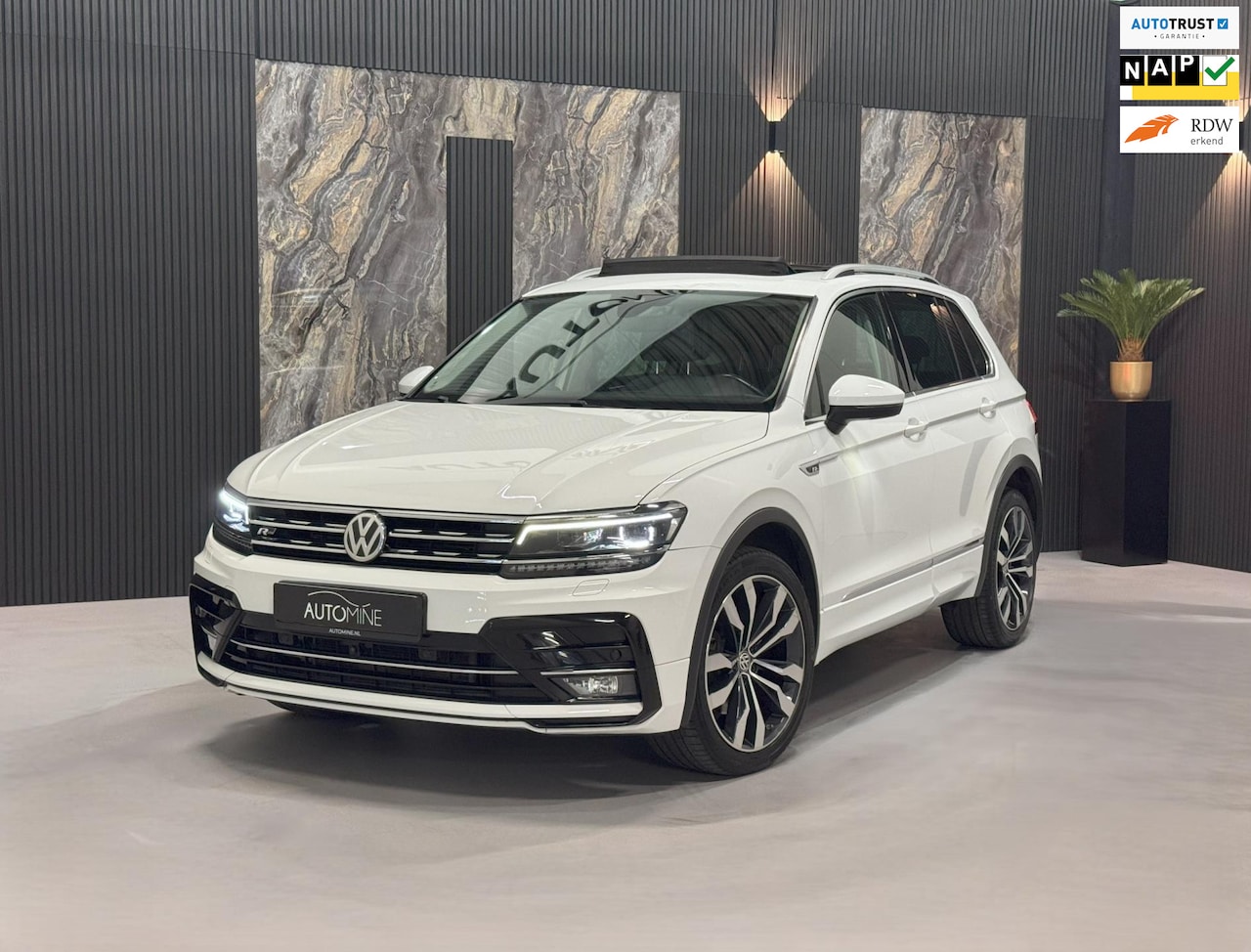 Volkswagen Tiguan - 2.0 TSI 4Motion R-Line|PANO|360 Cam|Carplay|BOMVOL - AutoWereld.nl