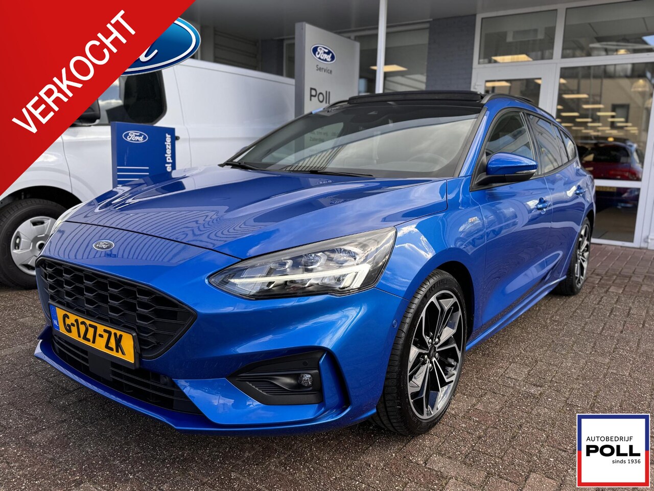 Ford Focus Wagon - EcoBoost ST Line Panoramadak Adap Cruise Camera Winter Parking Design pack wagon - AutoWereld.nl