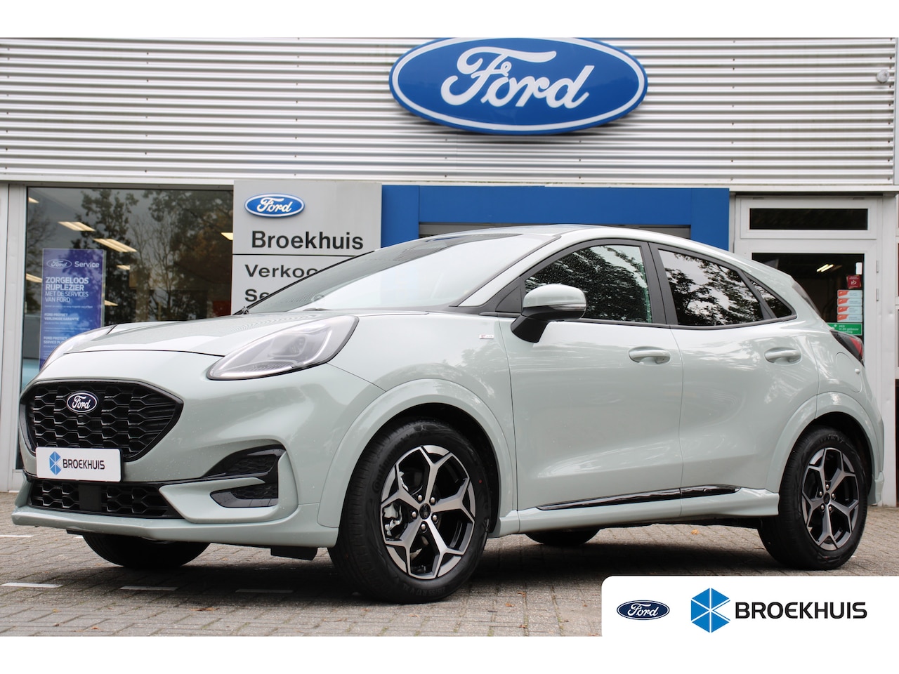 Ford Puma - Ford 1.0EB ST-LINE AUTOMAAT | NL-AUTO! | AFN. TREKHAAK | WINTERPACK | COMFORT PACK | NAVI - AutoWereld.nl