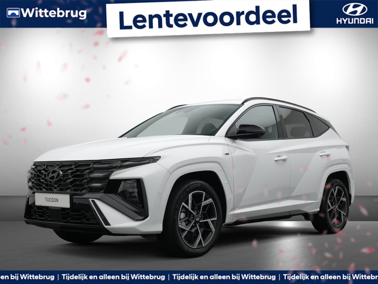 Hyundai Tucson - 1.6 T-GDI PHEV N Line Plug-In Hybride met Automaat, Navigatie, Stoelverwarming en Camera U - AutoWereld.nl
