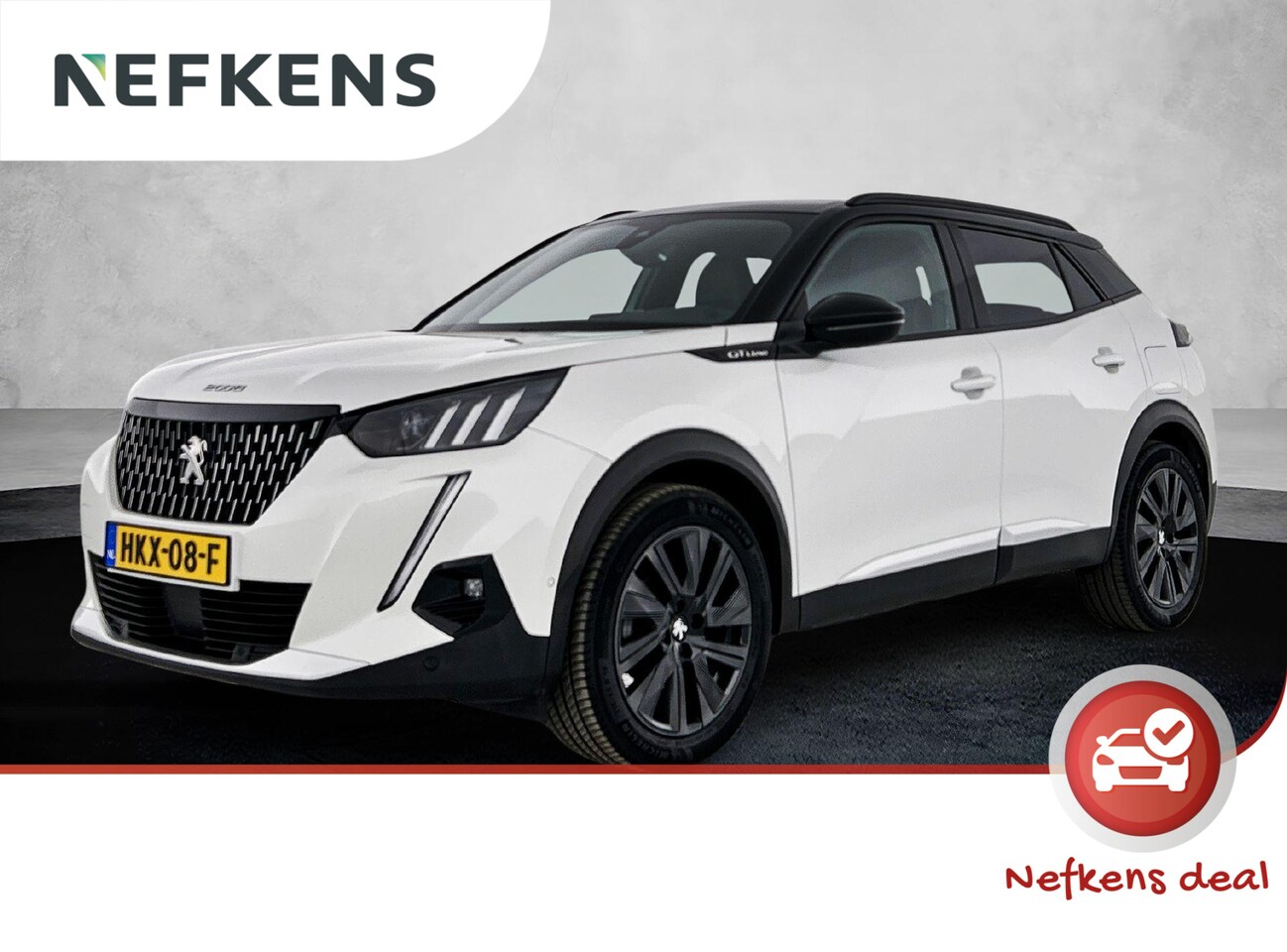 Peugeot 2008 - SUV GT-Line 130pk Automaat | Navigatie |  Schuif/-kanteldak | Achteruitrijcamera | Stoelve - AutoWereld.nl