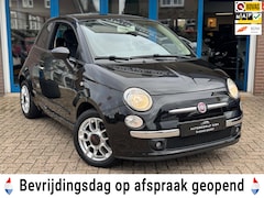 Fiat 500 - 1.2 Sport 2009 Zwart NAVI AIRCO LM APK NAP