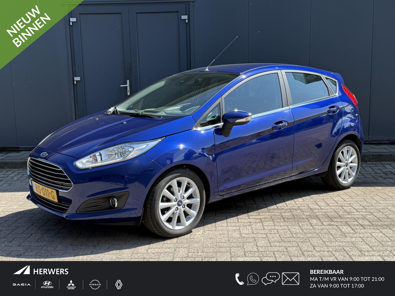 Ford Fiesta - 1.0 EcoBoost Titanium Trekhaak / Airco / Navigatie / Cruise Control / Voorruit verwarming - AutoWereld.nl