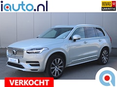Volvo XC90 - 2.0 T8 Twin Engine AWD Inscription 7P LED/ACC/360Camera/Keyless/HK/BLISS/20"/Trekhaak wegk