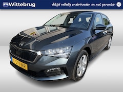 Skoda Scala - 1.0 TSI Ambition / BLUETOOTH/ SMARTLINK/ CRUISE/ 16" LMV/ ISOFIX/ AIRCO/ CARKIT/ LEDER STU