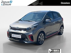 Kia Picanto - 1.0 T-GDI GT-Line Dealer Onderhouden | Climate Control | Lederen bekleding | luxe auto | R