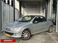 Peugeot 206 CC - 1.6-16V Quiksilver | CABRIO | 16'' LMV | LEDEREN BEKLEDING | CLIMATE CONTROL