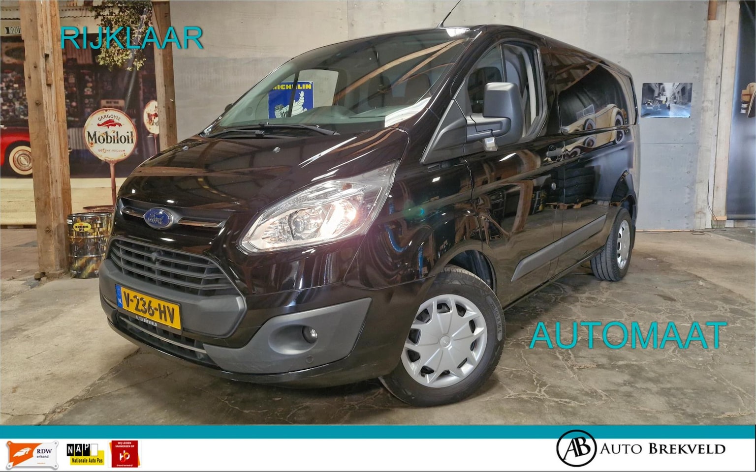 Ford Transit Custom - 310 2.0 TDCI L1H1 Limited AUTOMAAT 131PK EURO6 | RIJKLAARPRIJS | Elektrisch pakket | Airco - AutoWereld.nl