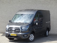 Ford Transit - 350 L2H2 2.0 TDCI 165pk Limited Automaat Full Options | Dubbele Schuifdeur | Bijrijderssto