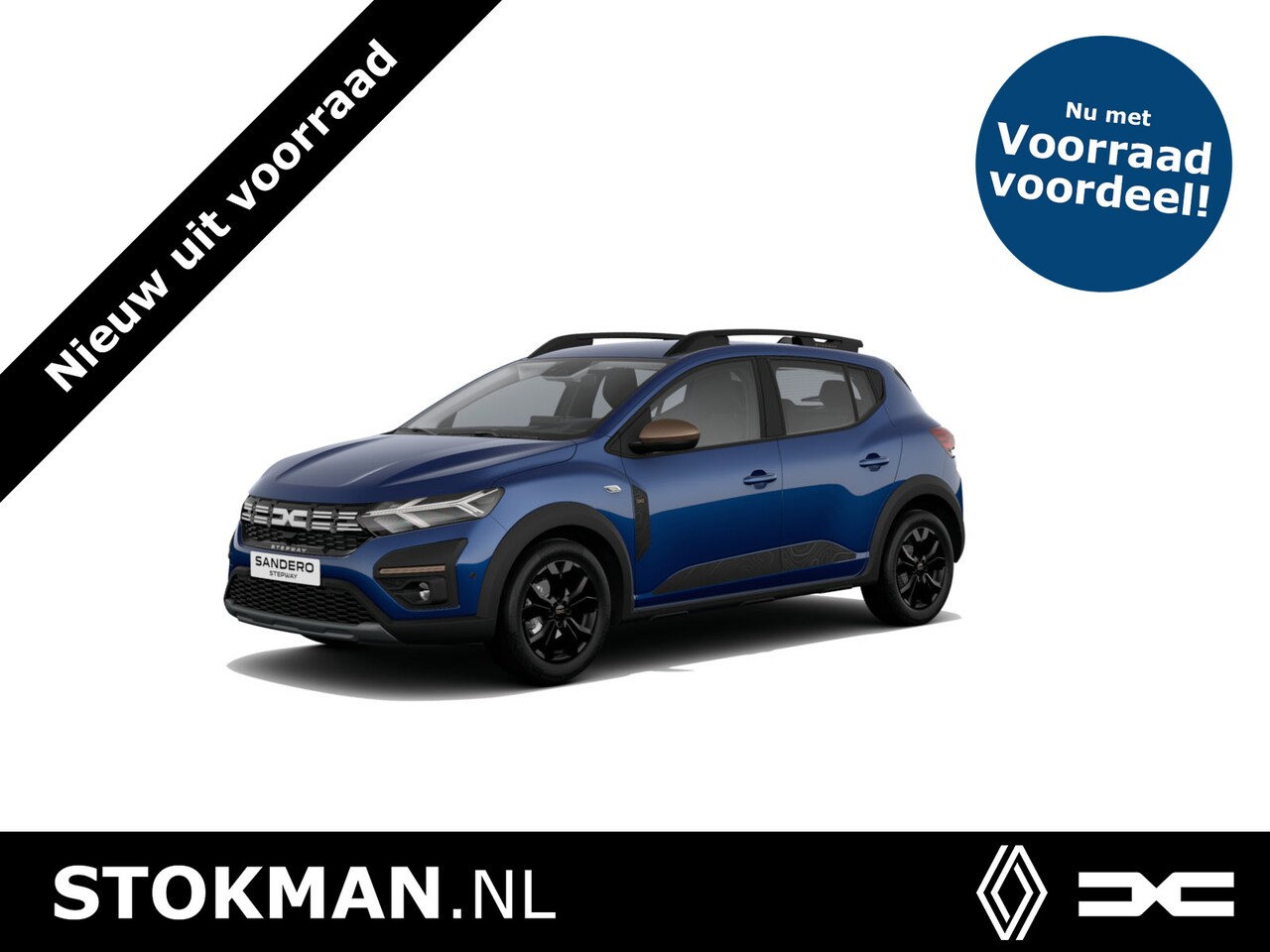 Dacia Sandero Stepway - 1.0 TCe 100 ECO-G Extreme | Navigatie | Camera | LM Velgen | Sensoren v+a | NIEUW UIT VOOR - AutoWereld.nl