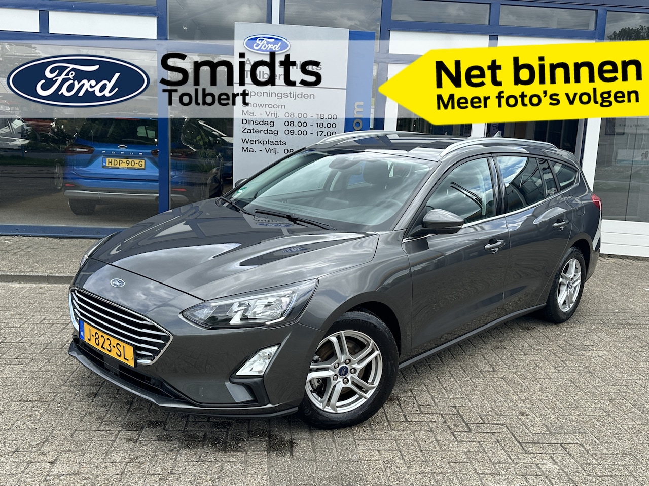 Ford Focus Wagon - EcoBoost 100PK Trend Edition Business | Camera I Draadloos lader I Navi I Cruise I PDC - AutoWereld.nl