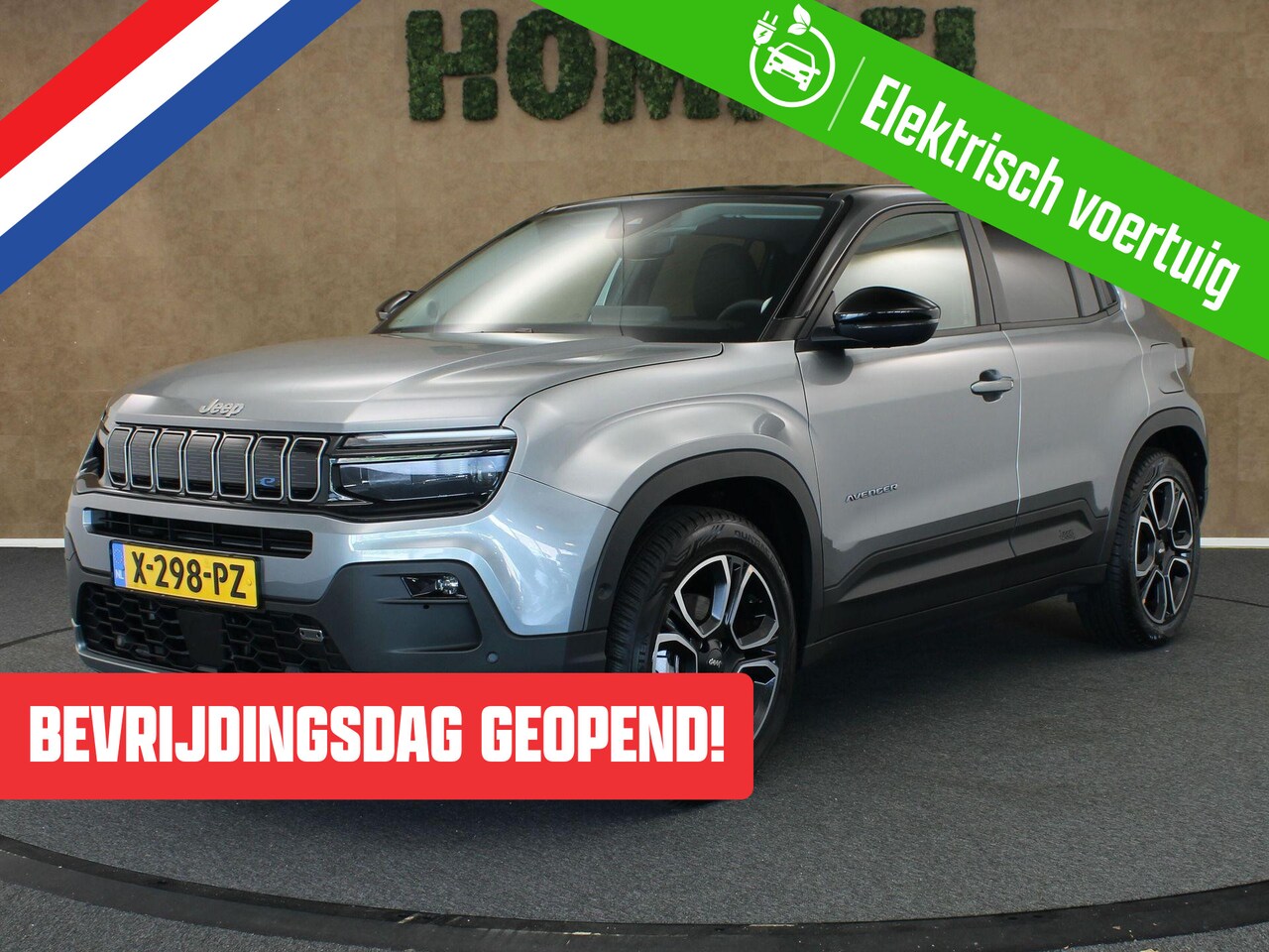 Jeep Avenger - 1st Edition 54 kWh - ORIGINEEL NEDERLANDSE AUTO - ELEKTRISCHE ACHTERKLEP - PARKEERSENSOREN - AutoWereld.nl