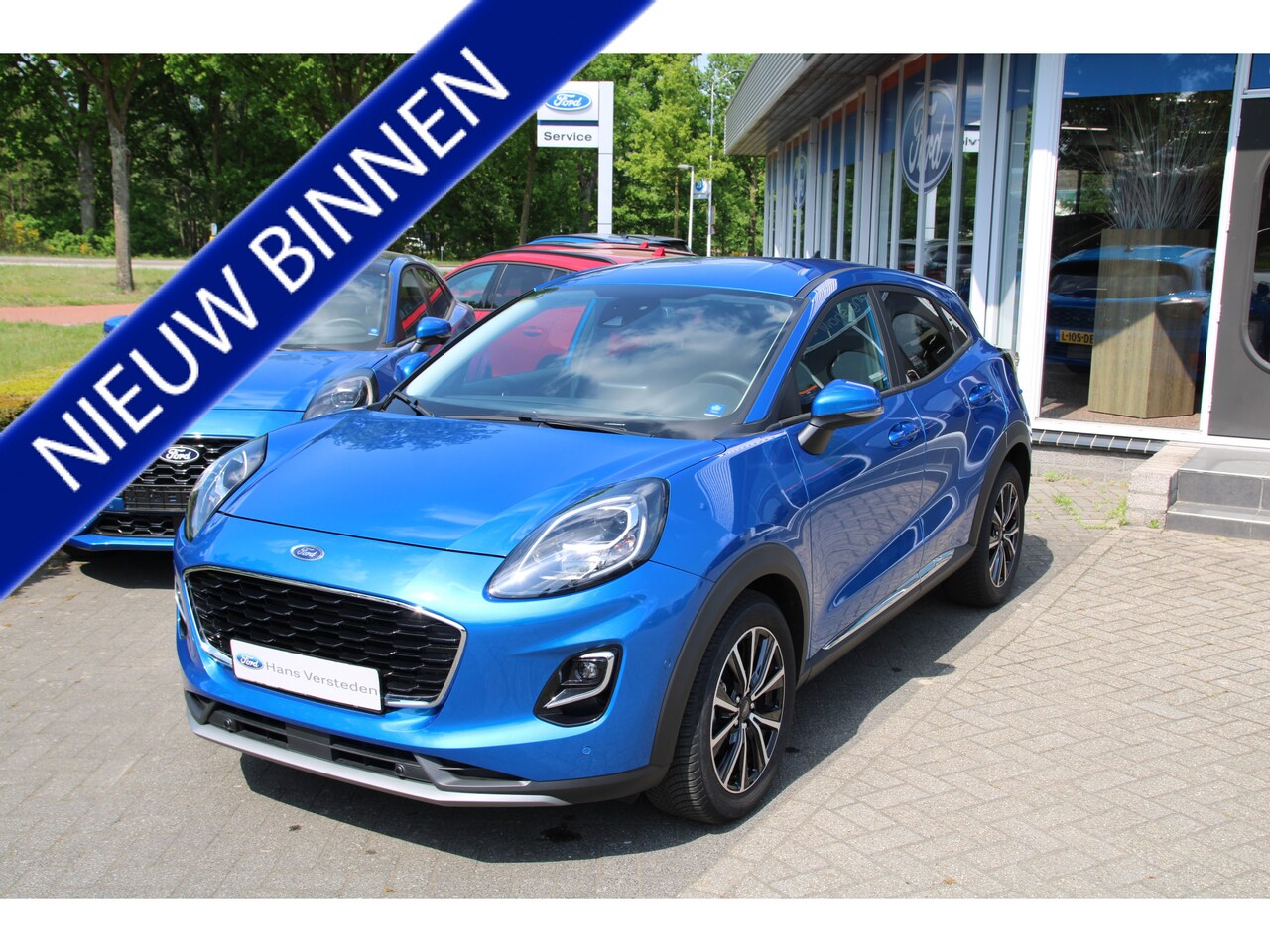 Ford Puma - 1.0 EcoBoost 155 PK Hybrid Titanium Automaat WINTER PAKKET | ELEKTRISCHE ACHTERKLEP | NAVI - AutoWereld.nl