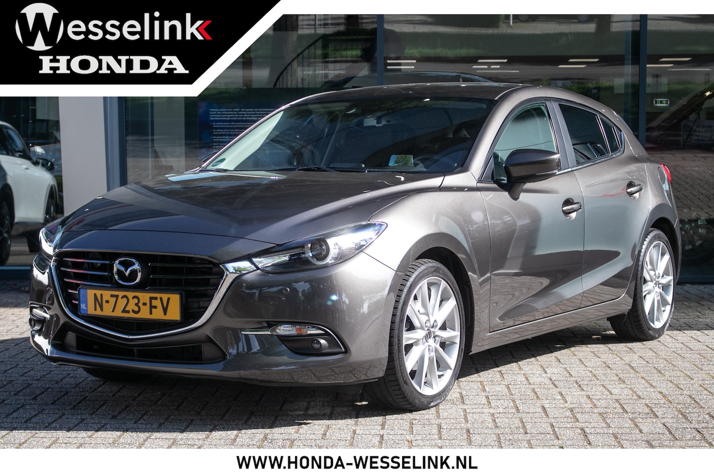 Mazda 3 - 2.0 SkyActiv-G 120 SkyLease Automaat - All in rijklaarprijs | Apple carplay | Head-up | De - AutoWereld.nl