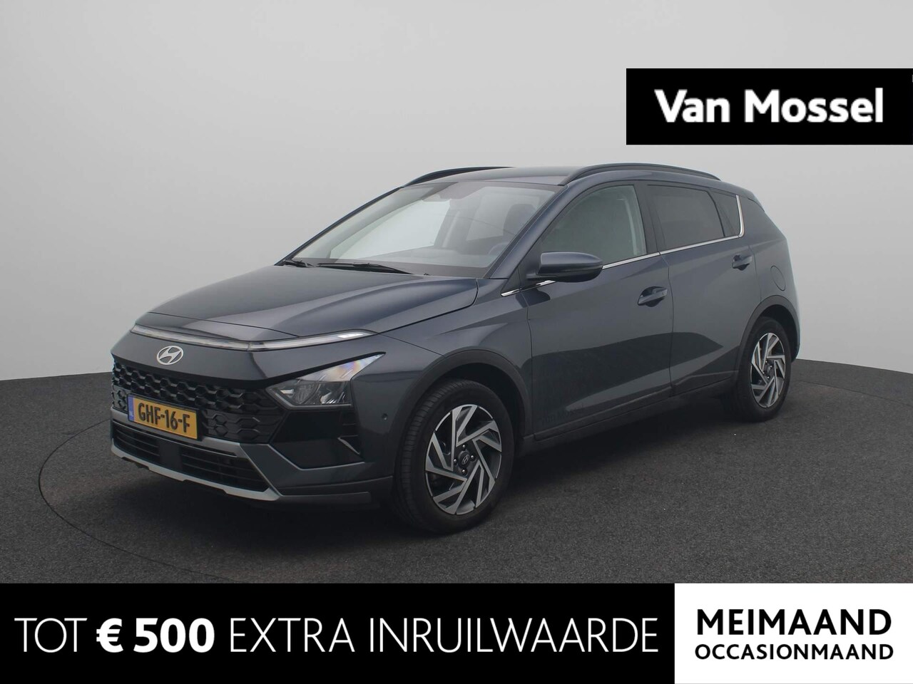 Hyundai Bayon - 1.0 T-GDI Premium | Apple Carplay/Android Auto | Stoel- & stuurverwarming | Lane assist | - AutoWereld.nl