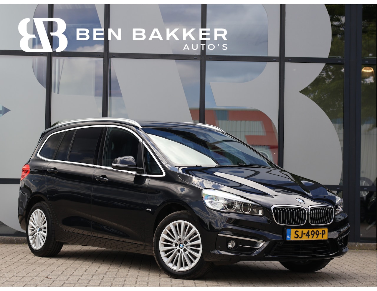 BMW 2-serie Gran Tourer - 218i 7p. High Executive Automaat *HUD*Cam*Luxury*Leder*Haak* - AutoWereld.nl