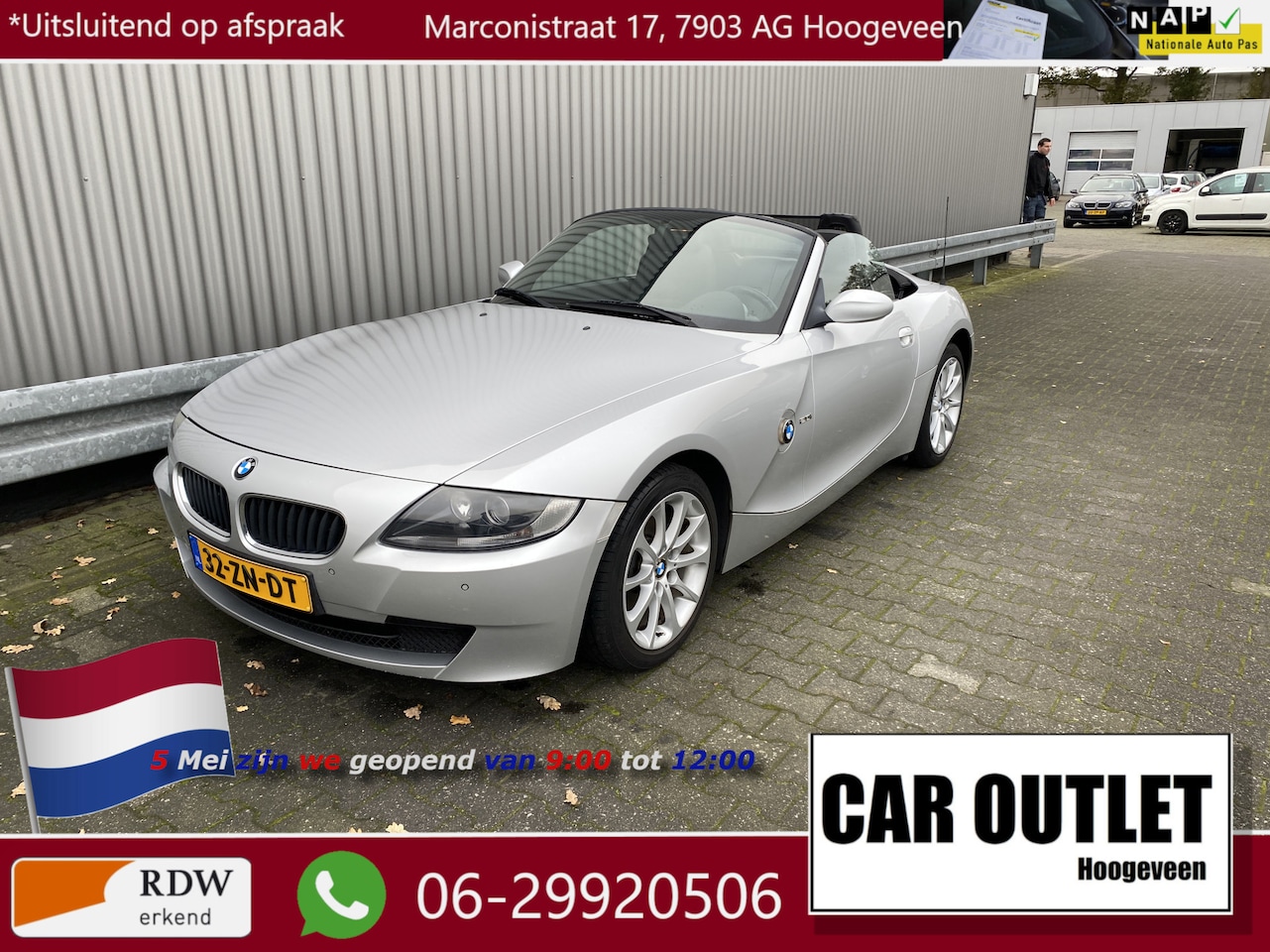 BMW Z4 Roadster - 2.0i Anniversary Nederlandse Auto, Dealer Onderhouden & z.g.a.n. APK – Inruil Mogelijk – - AutoWereld.nl