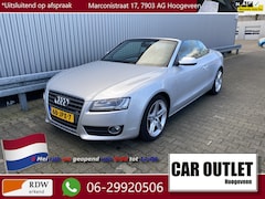 Audi A5 Cabriolet - 2.0 TFSI quattro Pro Line 156Dkm.NAP, AUTOMAAT, Leer, Navi, Clima, CC, PDC, LM, nw. APK –