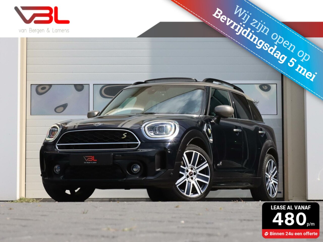 MINI Countryman - 2.0 Cooper SE ALL4 MINI Yours | Panoramadak - AutoWereld.nl