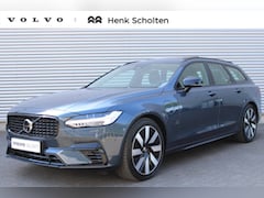 Volvo V90 - 2.0 T6 Plug-in hybrid AWD Ultra Dark| Denim Blue| Extra getint glas| Visual Park Assist| T