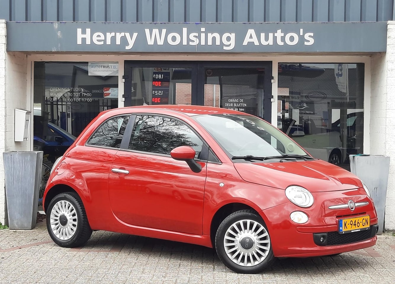 Fiat 500 - 1.2 Lounge Airconditioning... - AutoWereld.nl