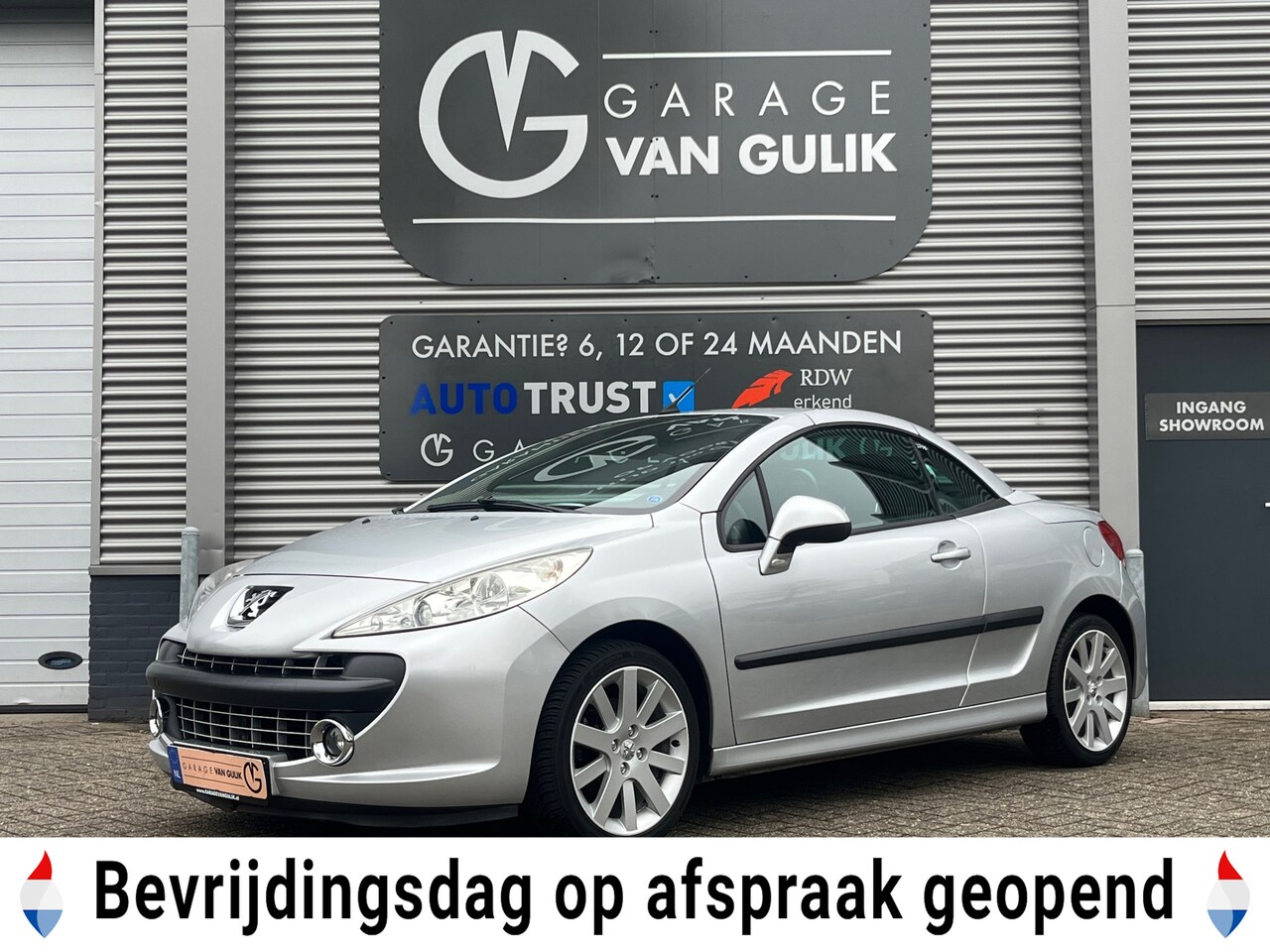 Peugeot 207 CC - 1.6 120PK VTi Cabrio,Clima,Leder,Pdc,Lmv,Stuurb., - AutoWereld.nl