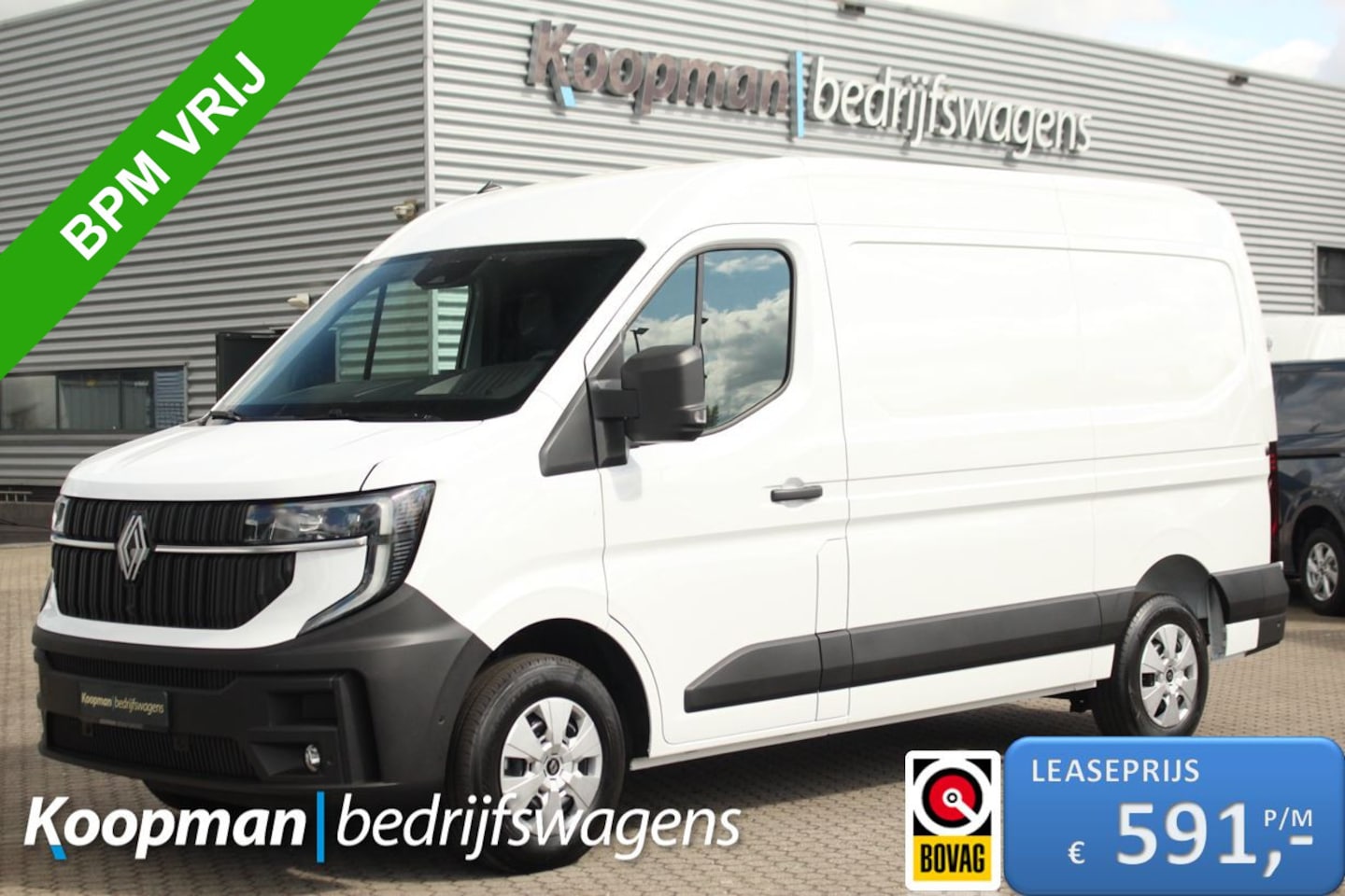 Renault Master - T35 2.0dCi 150pk | L2H2 Extra | Android Navi | Camera | LED | Cruise | Lease 591,- p/m - AutoWereld.nl
