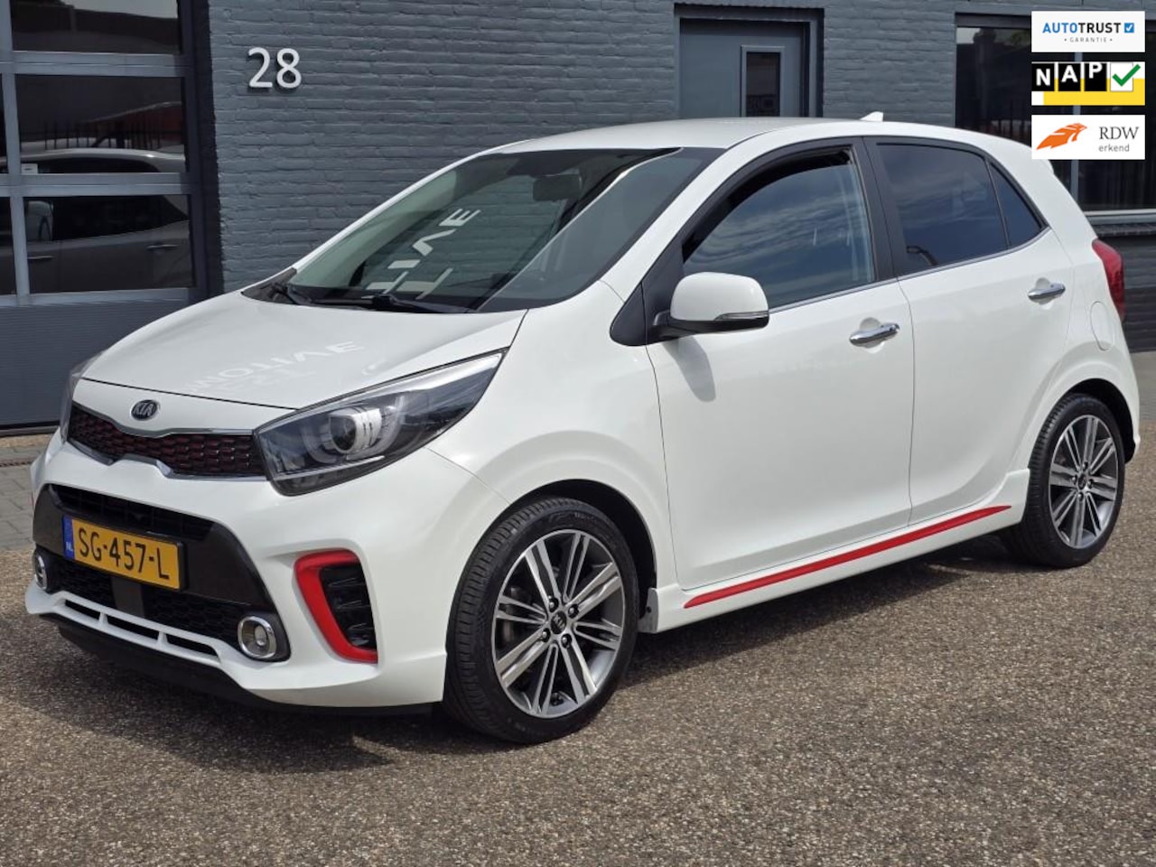 Kia Picanto - 1.2 CVVT GT-Line PERFECT ONDERHOUDEN 1E EIGENARESSE - AutoWereld.nl