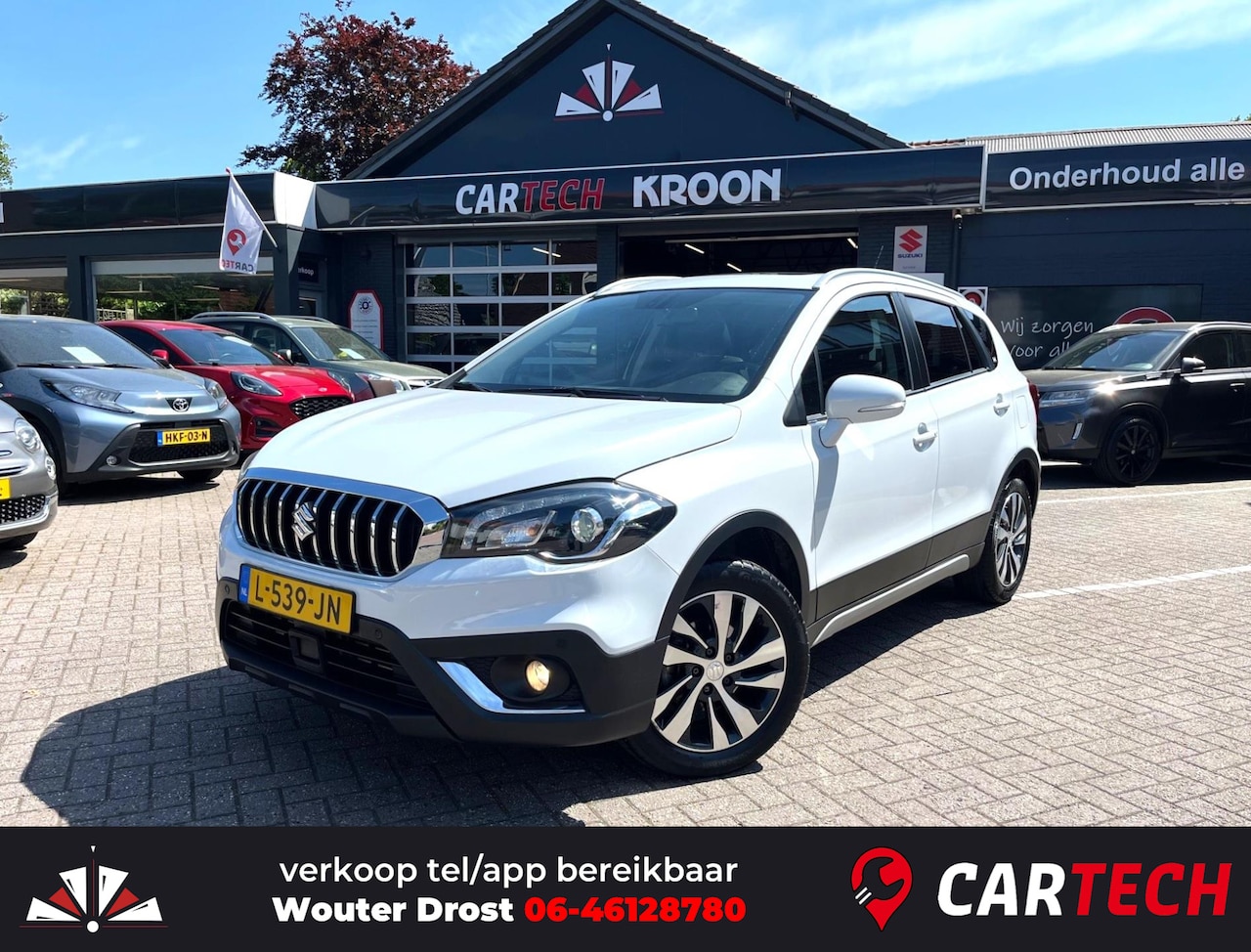 Suzuki S-Cross - 1.4 Boosterjet Style Smart Hybrid Panorama, trekhaak - AutoWereld.nl