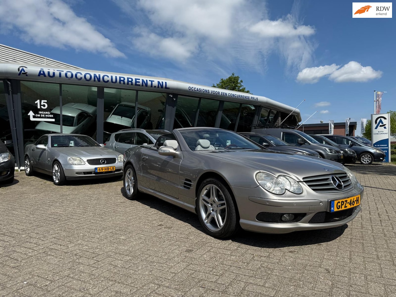 Mercedes-Benz SL-klasse Cabrio - 350 AMG, Bose, Stoel koel/verw, Navi, Inruil mogelijk. - AutoWereld.nl