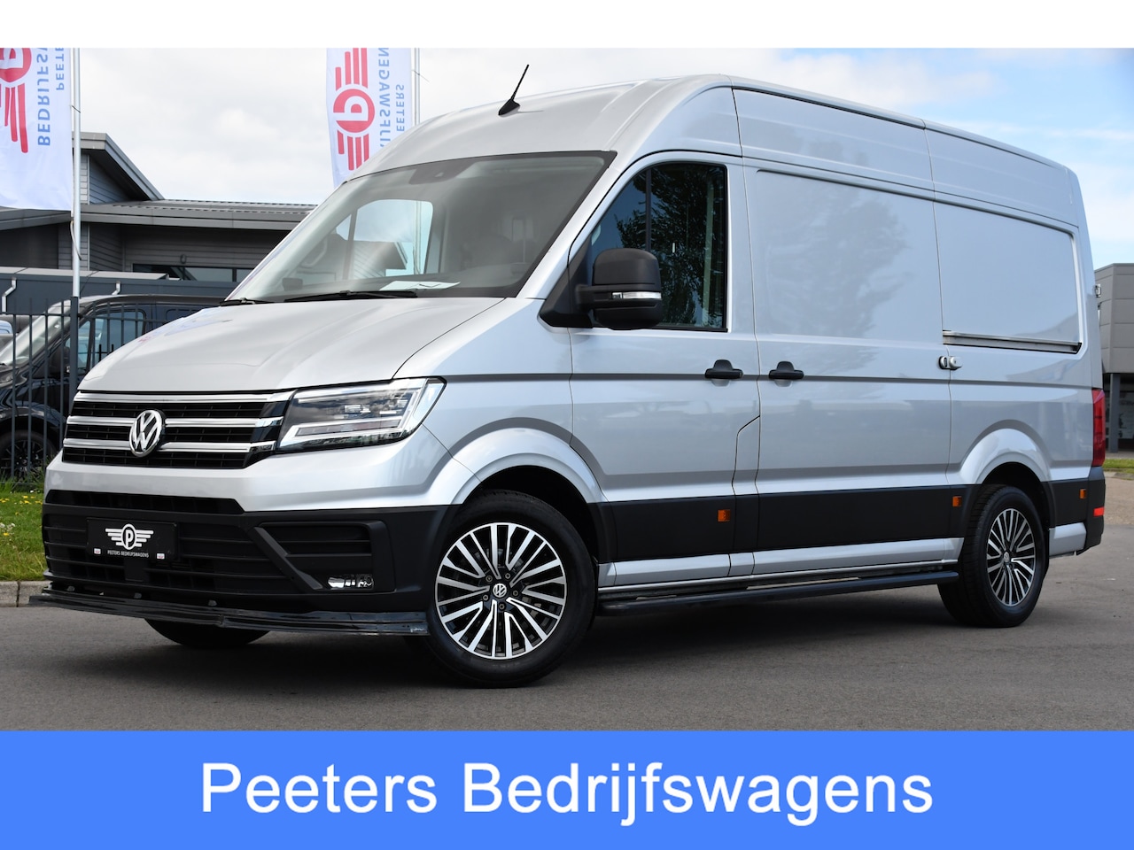 Volkswagen Crafter - 35 2.0 TDI L3H3 Highline Adaptieve Cruise, Camera, Carplay, LED, Multimedia, 140PK, Automa - AutoWereld.nl