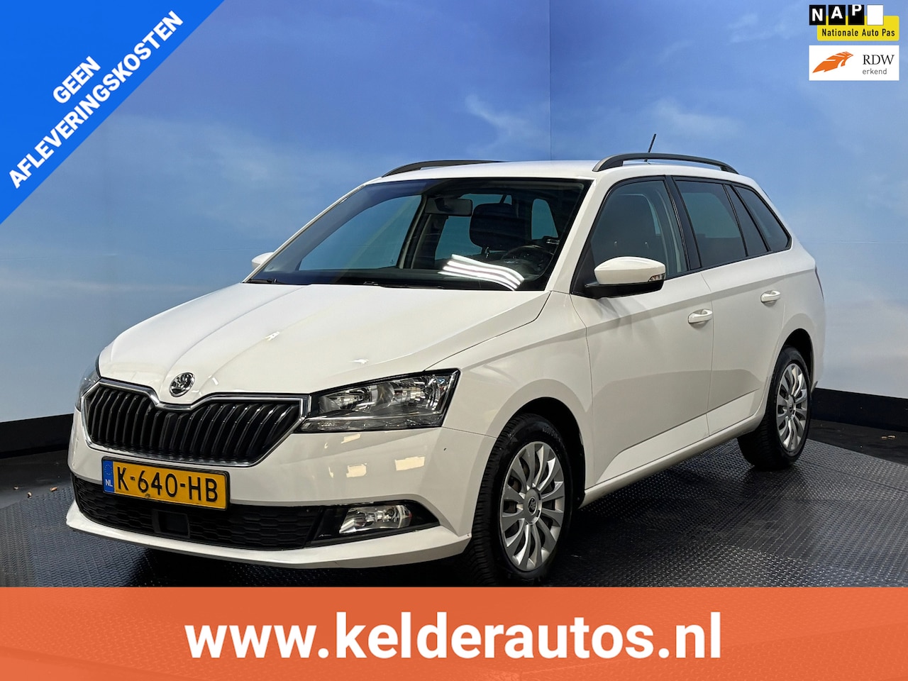 Skoda Fabia Combi - 1.0 TSI Ambition Business Airco | Navi | PDC | Cruise | Trekhaak - AutoWereld.nl