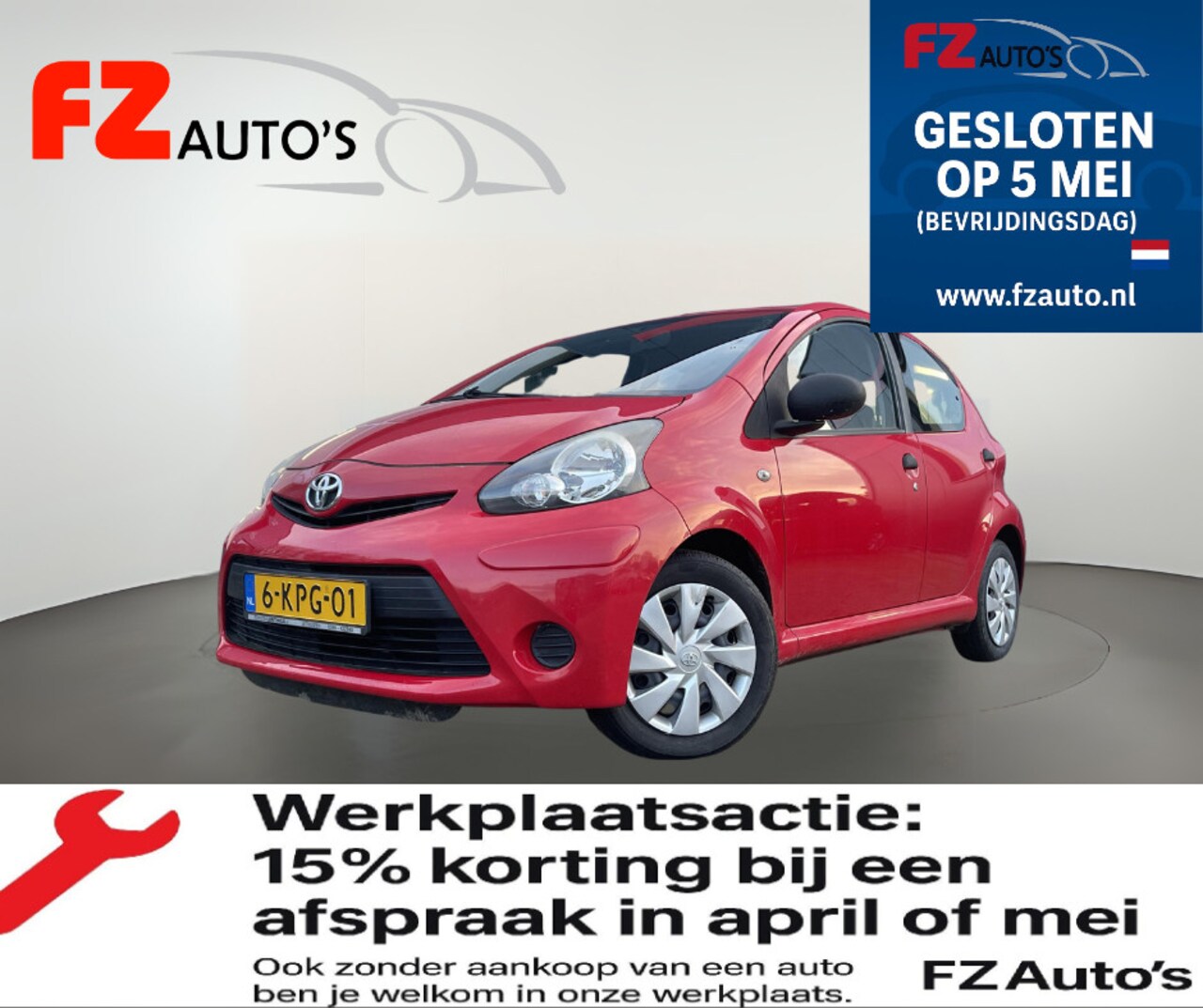 Toyota Aygo - 1.0 VVT-i Comfort | Airco | L.M. Velgen | 95.090 KM | - AutoWereld.nl