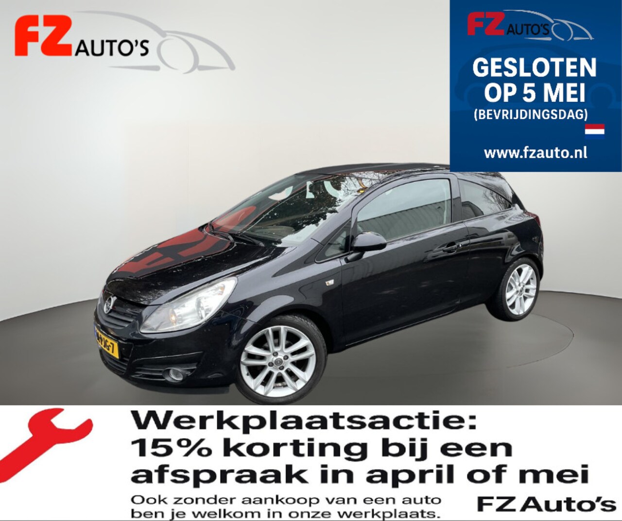 Opel Corsa - 1.4-16V Color Edition | Trekhaak | Airco | L.M. Velgen | - AutoWereld.nl