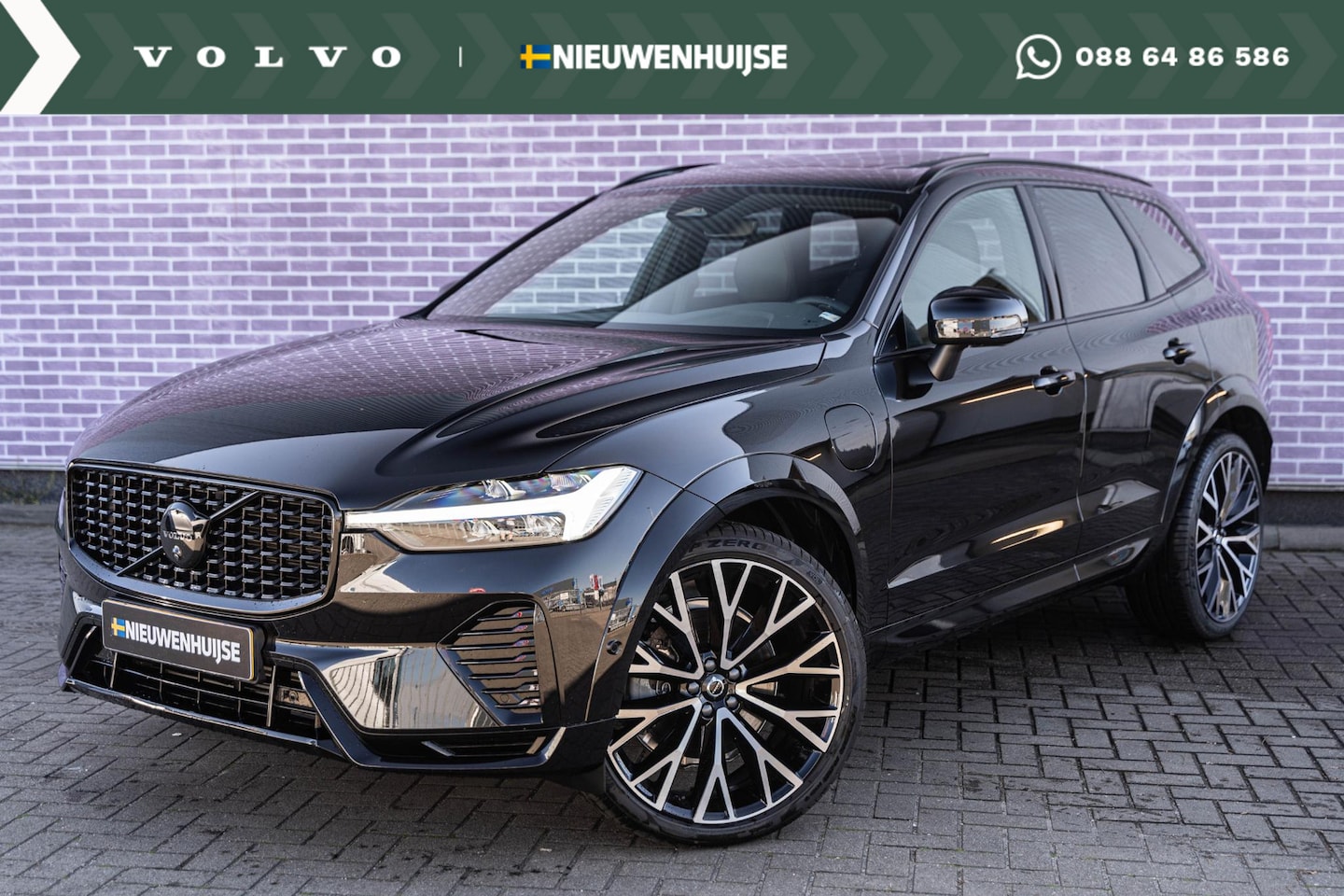 Volvo XC60 - T6 Recharge AWD Plus Black Edition Long Range | 360° Camera | Elektr. Panoramadak | 22 " L - AutoWereld.nl