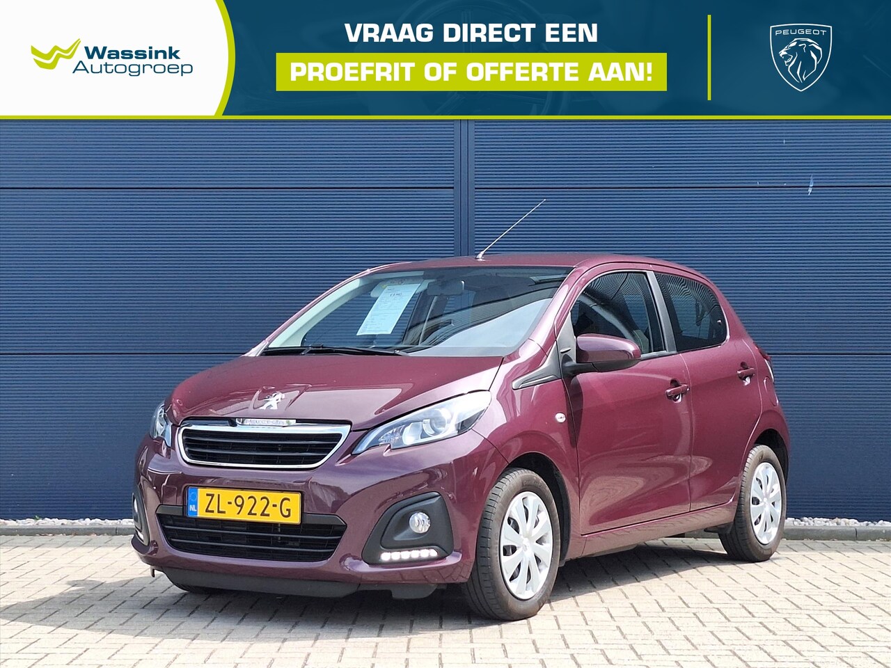 Peugeot 108 - 1.0 e-VTi 68pk 5D Active | Airco - AutoWereld.nl
