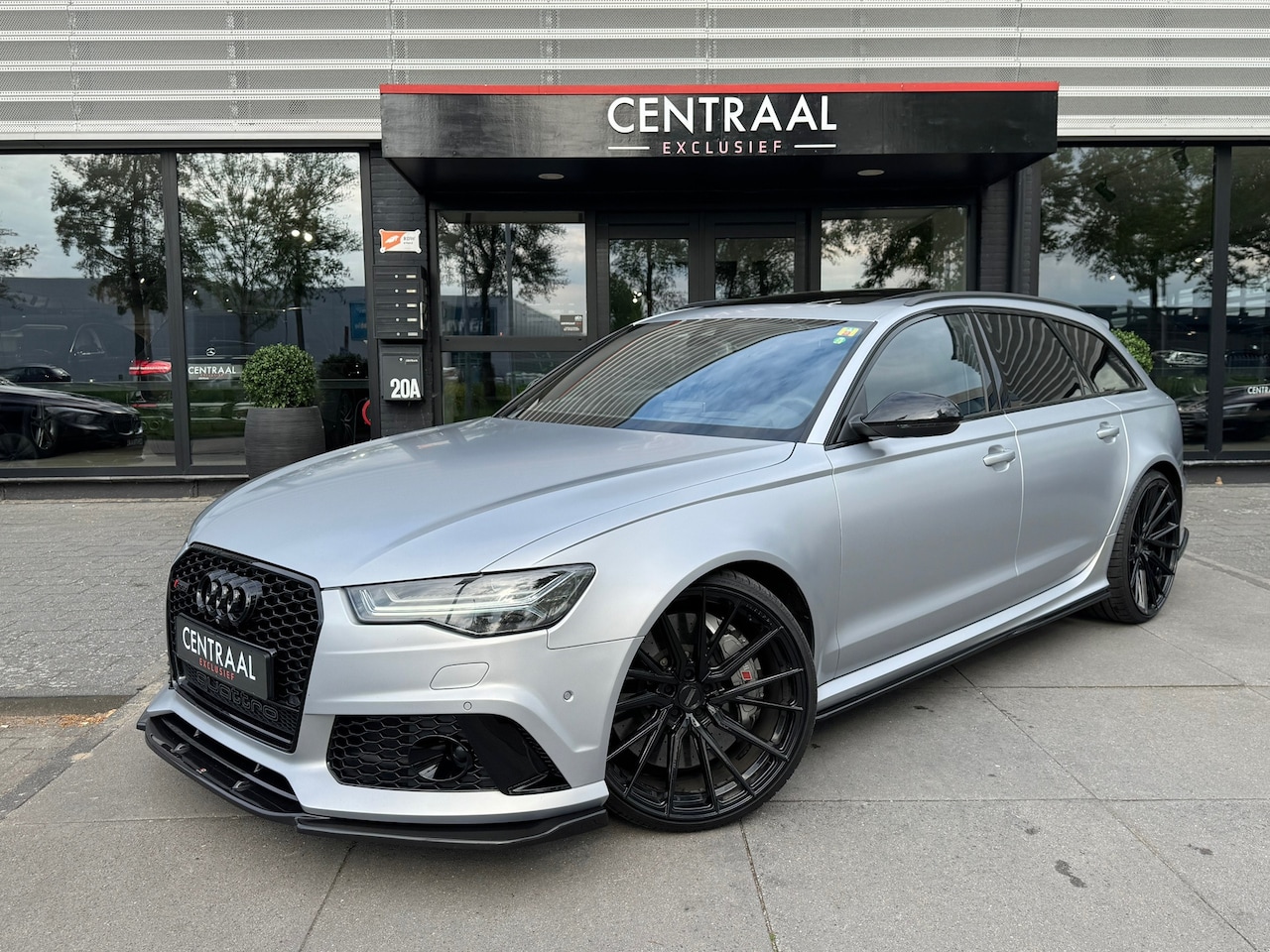 Audi RS6 - Avant 4.0 TFSI Quattro Performance 605PK|Pano|Keramisch|Bose|Vossen|Carbon|Exclusive|Camer - AutoWereld.nl