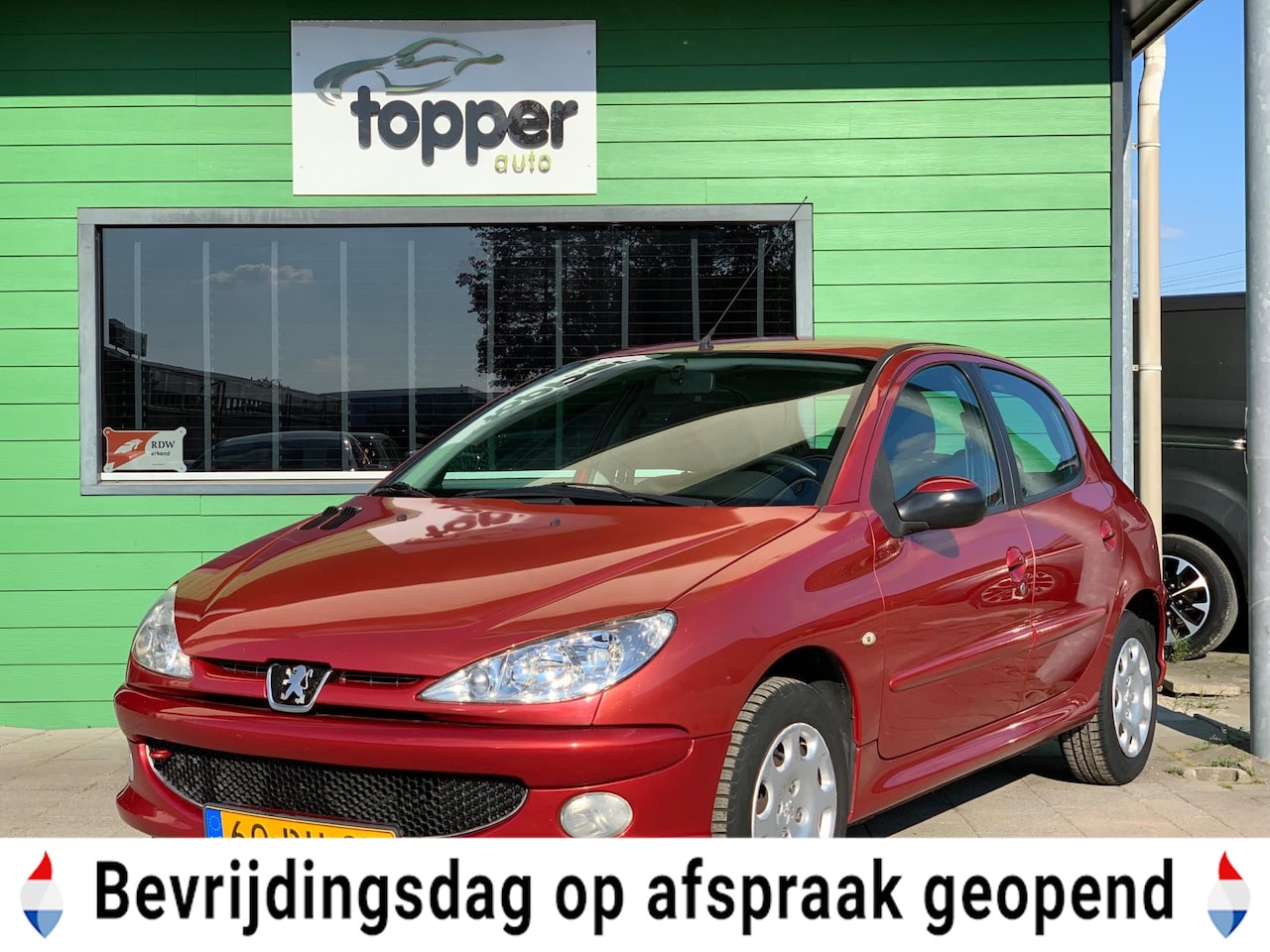 Peugeot 206 - 1.4 Air-line 2| Met Nieuwe APK | Airco | 5 Deurs | - AutoWereld.nl