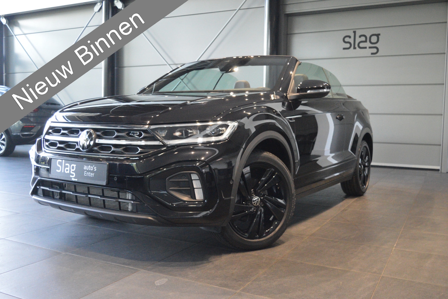 Volkswagen T-Roc Cabrio - 1.5 TSI 3X R-Line Black Style navi camera led 150 pk !! - AutoWereld.nl