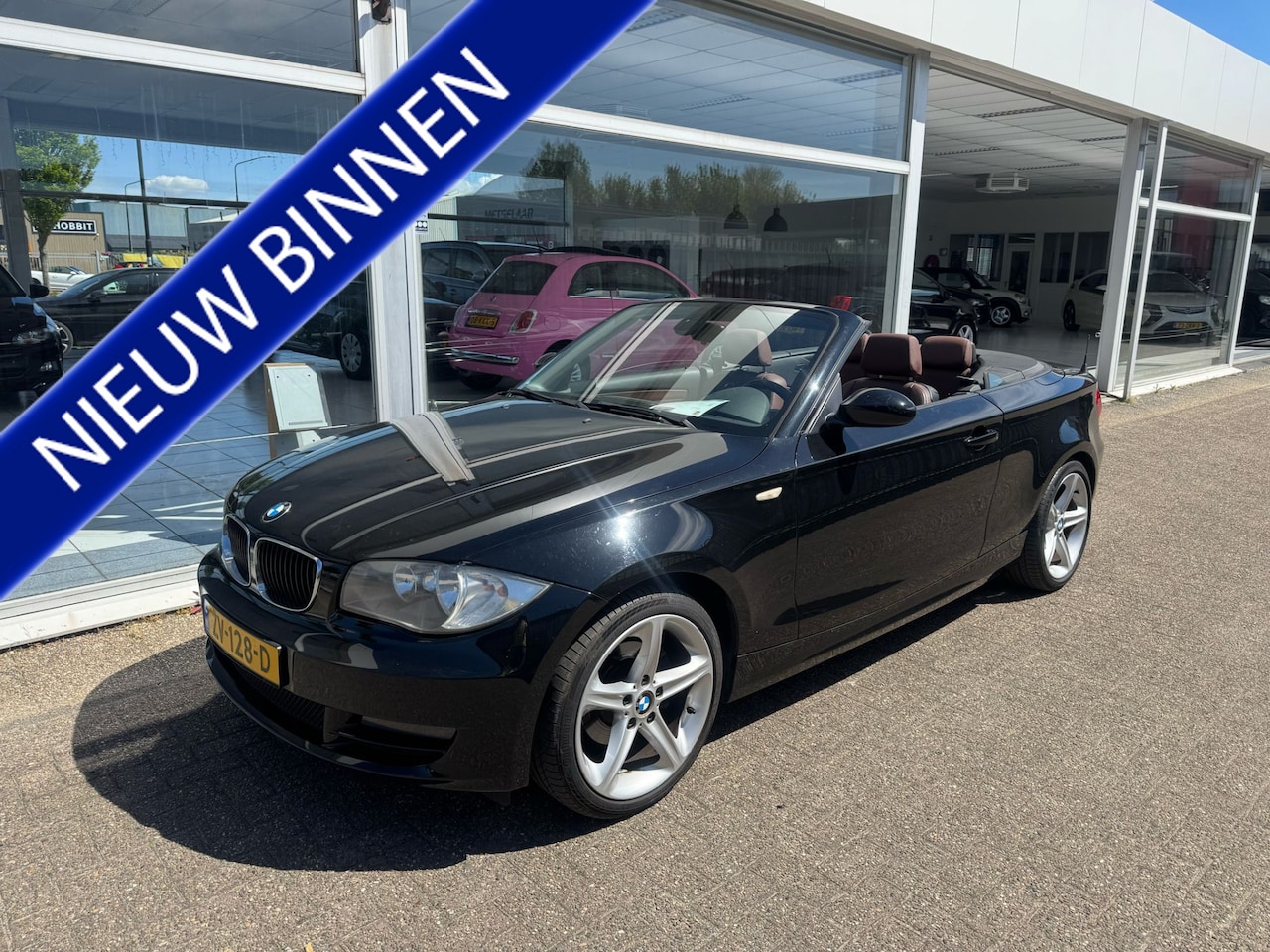BMW 1-serie Cabrio - 118i | Cruise control | Elektrische ramen | Airco | Leder Congaq kleur bekleding  |  APK t - AutoWereld.nl